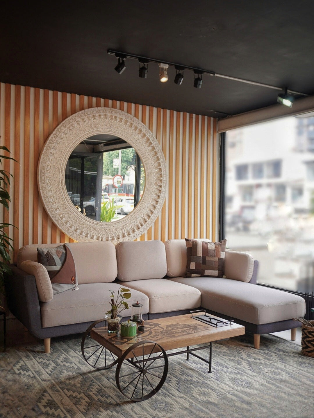 Sofá modular Mocca, configuración en L