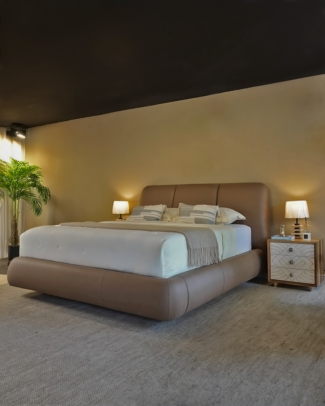 Cama Tapizada Suesca – Diseño Elegante y Personalizable