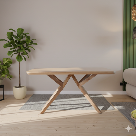 Mesa Pulpo – Diseño Moderno con Base en Roble