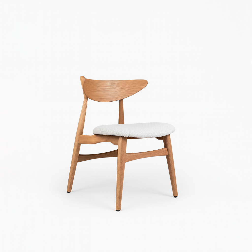 Silla de Comedor Sierra - Roble Natural y Diseño Moderno