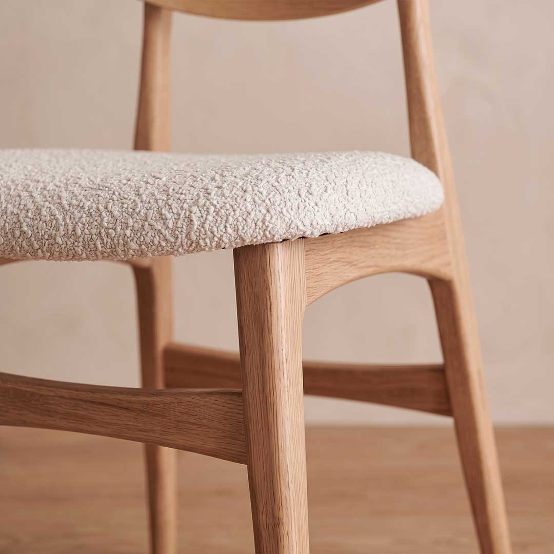 Silla de Comedor Sierra - Roble Natural y Diseño Moderno