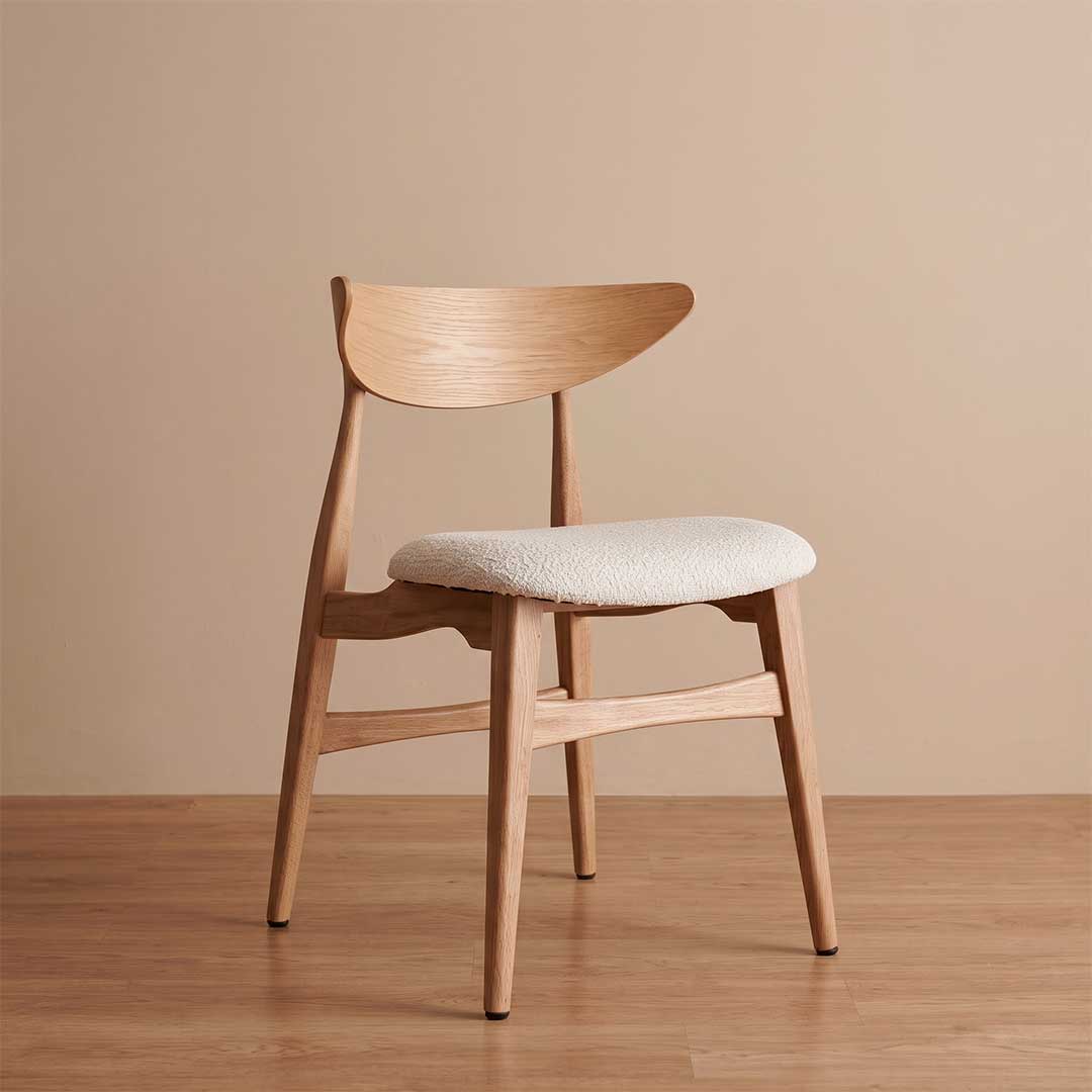 Silla de Comedor Sierra - Roble Natural y Diseño Moderno