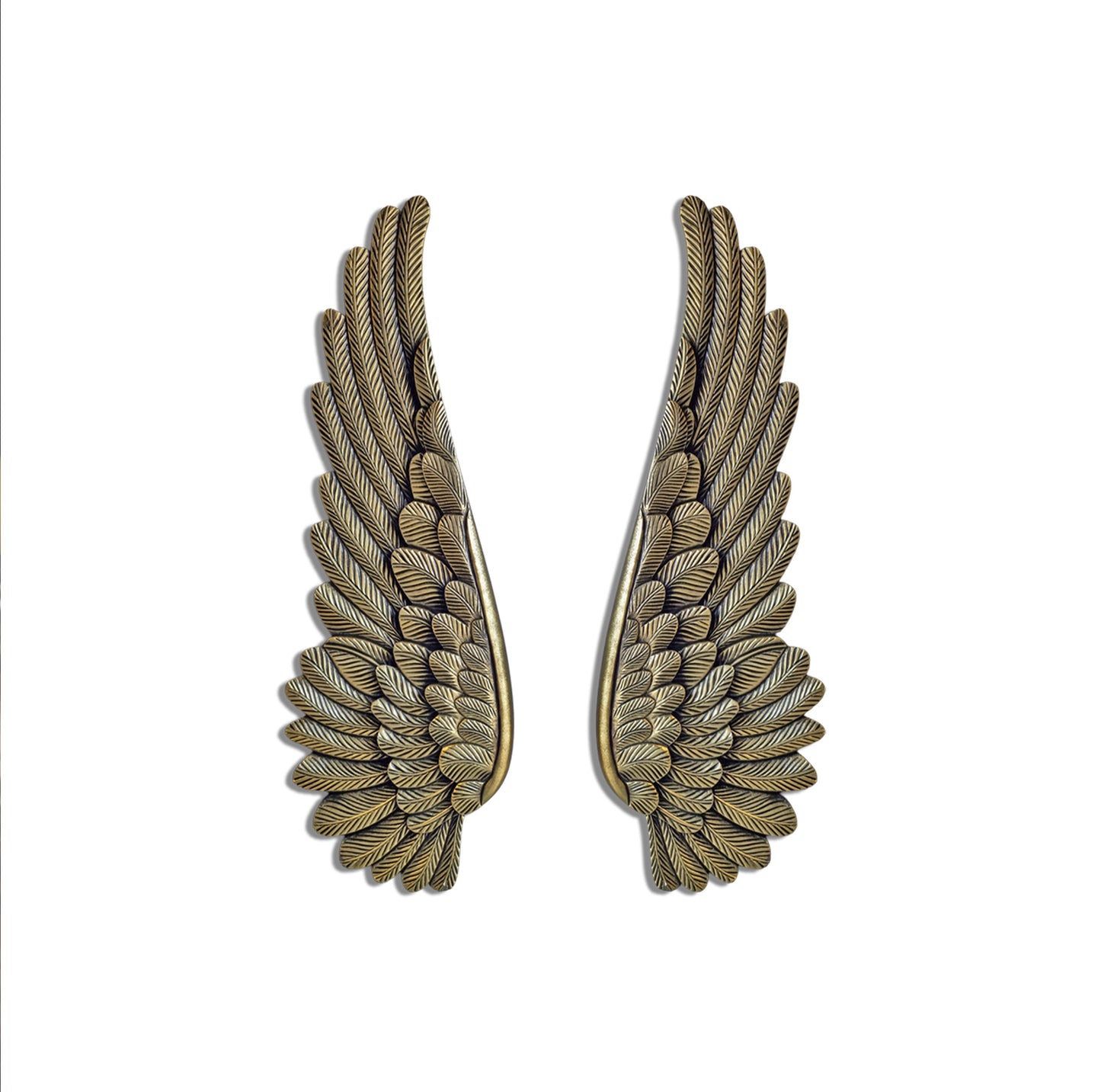 Alas Decorativas Talladas en MDF – Escultura de Pared