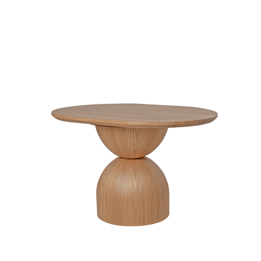 Mesa de Comedor Nevado en Roble – Mesa en Madera Natural