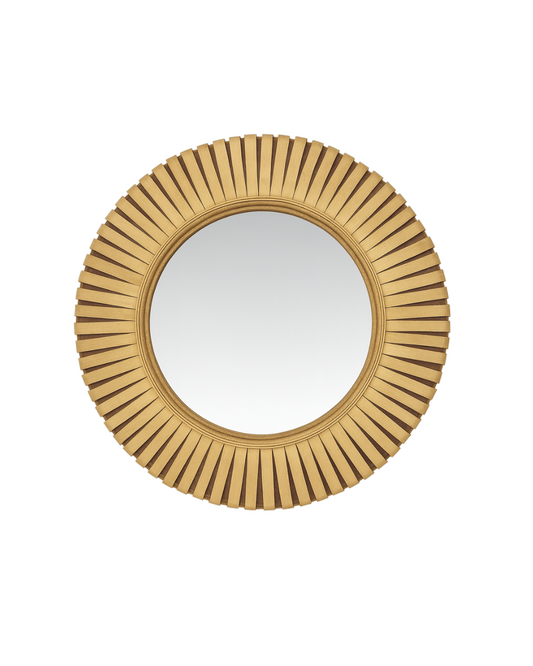 Espejo Amanecer en fibra natural – Diseño artesanal