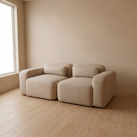 Sofá Modular de 2 Módulos con Brazos | Modelo Mompox