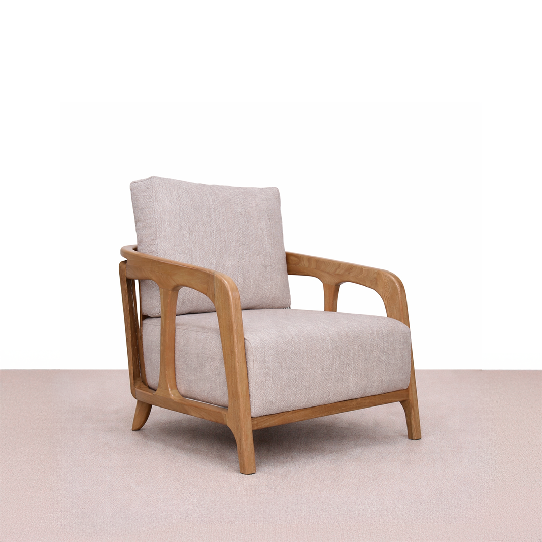 Silla Guajira | Silla en madera con tejido artesanal colombiano