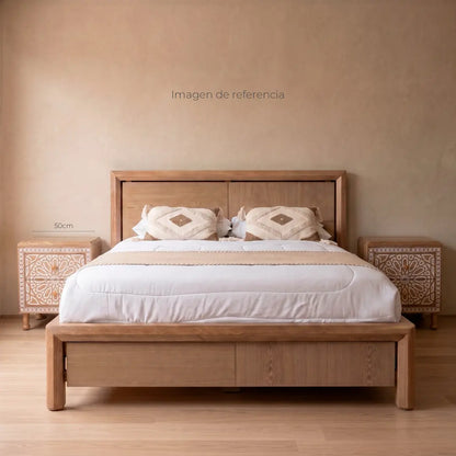 Cama Andina con Nochero Andes instalado