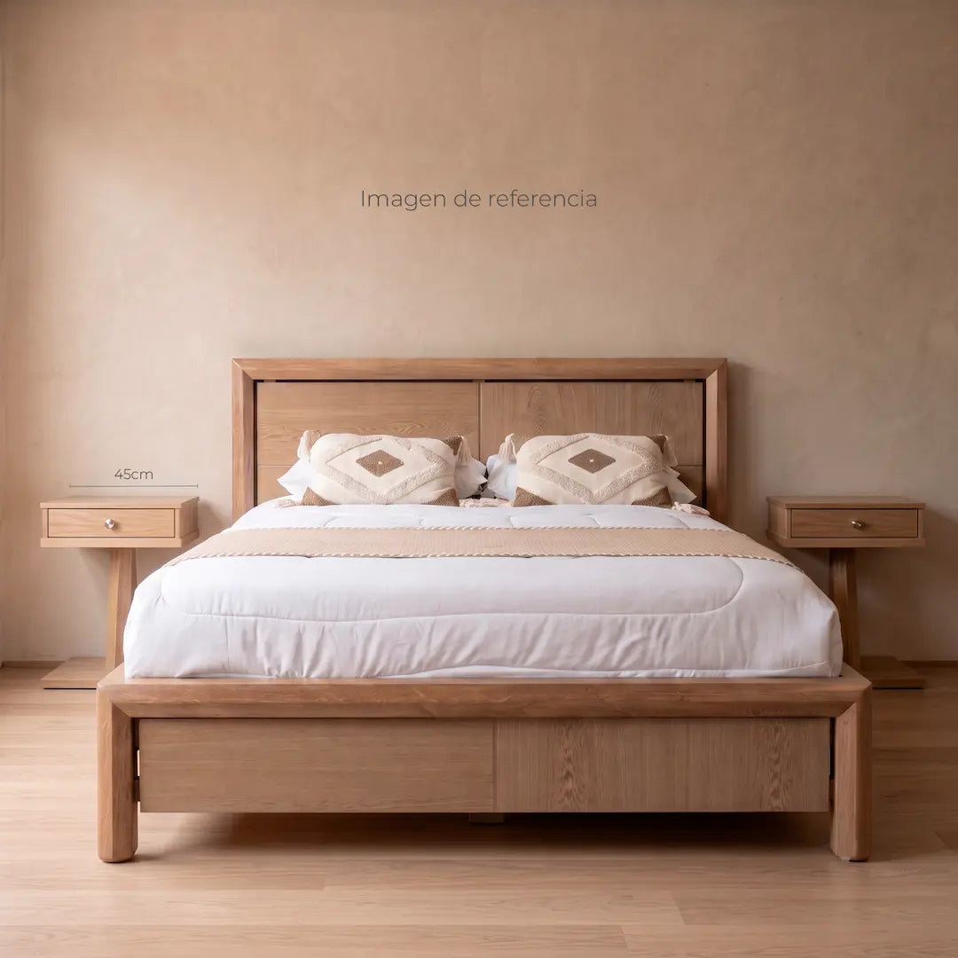 Cama Andina con Nochero Andina instalado