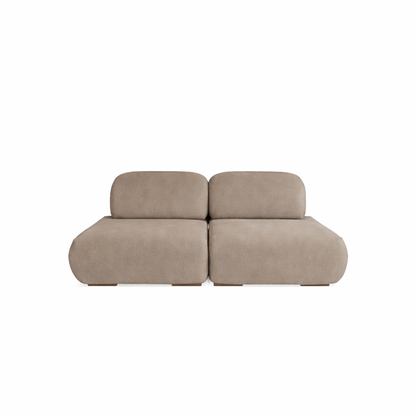 Sofá Modular de 2 Módulos sin Brazos | Modelo Macondo