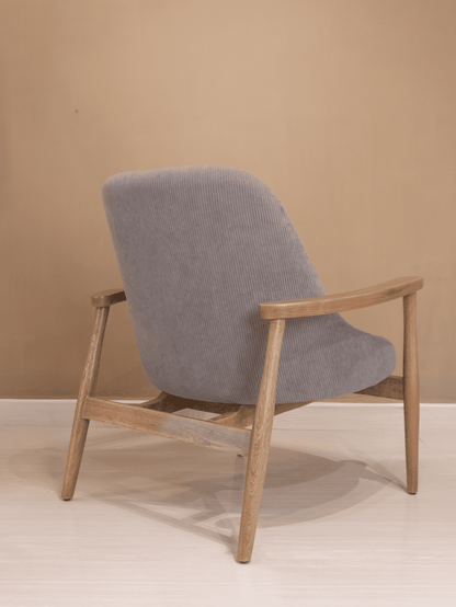 Silla Góndola Tapizada – Diseño Curvo Para Sala o Estudio