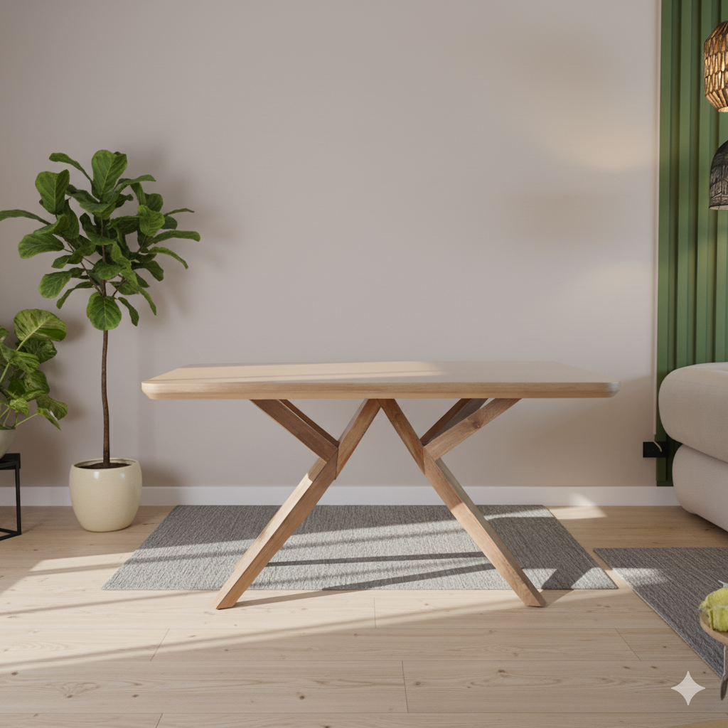 Mesa Pulpo – Diseño Moderno con Base en Roble