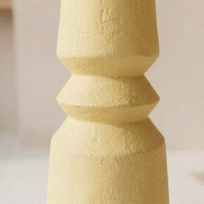 Pedestal Decorativo Escultórico en Estuco | Modelo Yellow