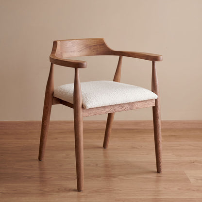 Silla Andina en Madera Natural – Diseño Artesanal para Comedor