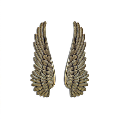 Alas Decorativas Talladas en MDF – Escultura de Pared