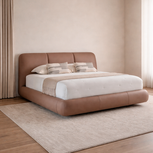 Cama tapizada personalizable de diseño moderno | Modelo Suesca