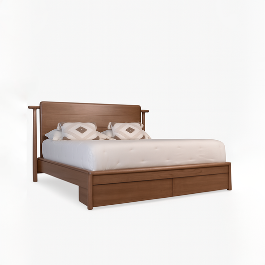 Cama Jardín de Madera | Diseño Clásico Colombiano