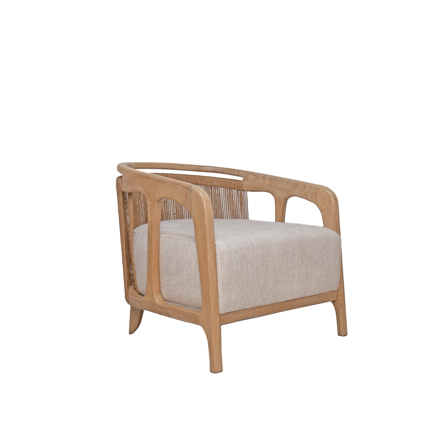 Silla Guajira | Silla en madera con tejido artesanal colombiano